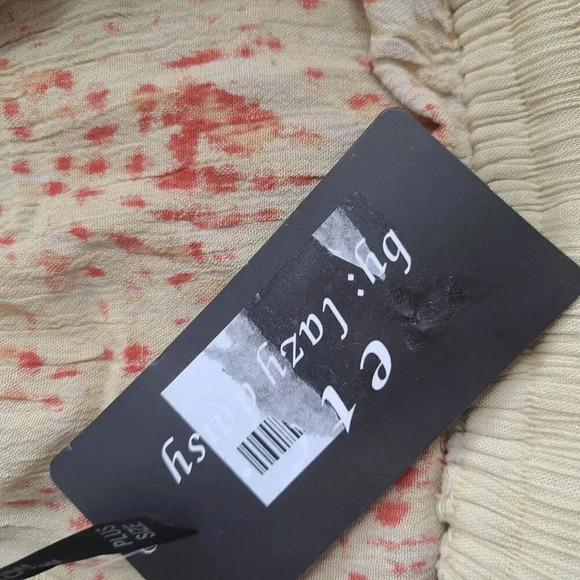 ETC by Lazy Daisy Casual Palazzo Pants Women's Plus Size One Size Pull On Boho - Picture 6 of 8